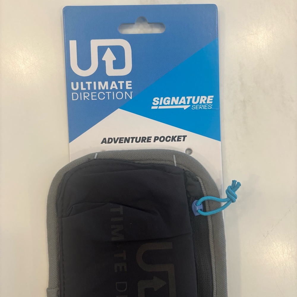 Ultimate Direction Black Adventure Pocket - Men’s Belt Bag Accessory